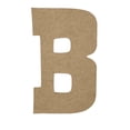 thumbnail image 1 of Wooden Letter Unfinished, Rustler Font, Craft Cutout, 1 of 2