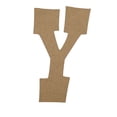 thumbnail image 1 of Wooden Letter Unfinished, Rustler Font, Craft Cutout, 1 of 2