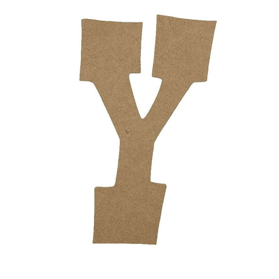 Wooden Letter Unfinished, Rustler Font, Craft Cutout