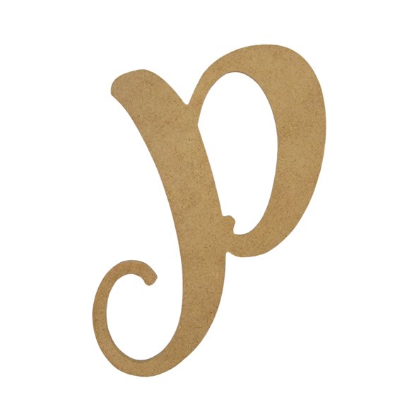 Wooden Letter Unfinished, Starfish Font, Craft Cutout