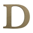 thumbnail image 1 of Wooden Letter Unfinished, Times Font, Craft Cutout, 1 of 3