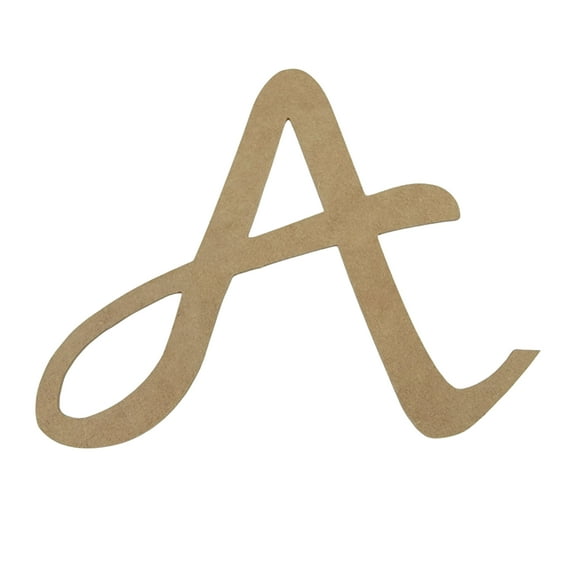 Wooden Letter Unfinished, Watermelon Font, Craft Cutout