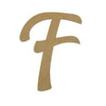 thumbnail image 1 of Wooden Letter Unfinished, Watermelon Font, Craft Cutout, 1 of 2
