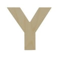 thumbnail image 1 of Wooden Letter Y Cutouts 8", Pack of 3 Wooden Letters for Wall Decor, Home Decor, Crafts, and Party Decorations by Woodpeckers, 1 of 5