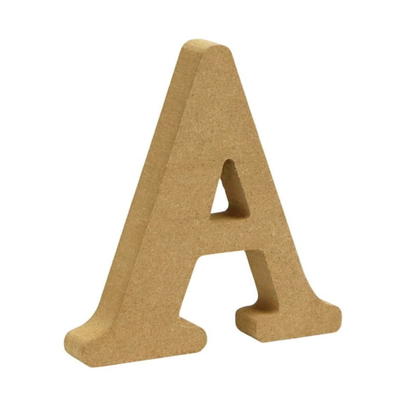 Wooden Letters , Big Wooden Letter A Shapes Cutouts Blank Unfinished Large Wood Alphabet Letters for DIY Crafts Wall Decor Painting Wedding Birthday Party Decoration ,A