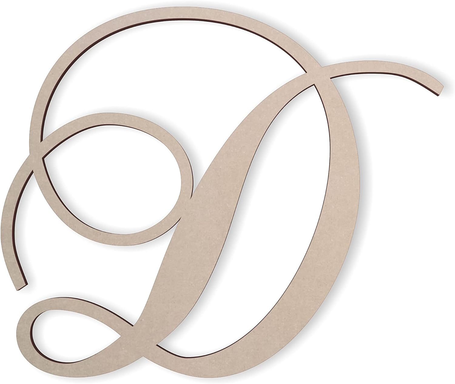 Wooden Letters Cursive Wood Letter For Wall Décor Various Sizes