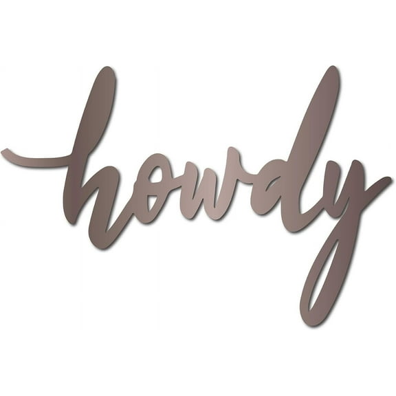 Wooden Letters Cutout Signs Laser Cut Wood Sign Howdy Wooden DIY Crafts Art Word Unfinished Basswood Slices Decorative Hanging for Wreath Blank Home Wall Door Bedroom 8x12Inch