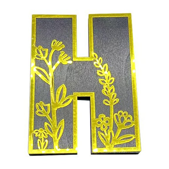 Wooden Letters Letters Wall Alphabet Sign Wall for Craft Wedding Home