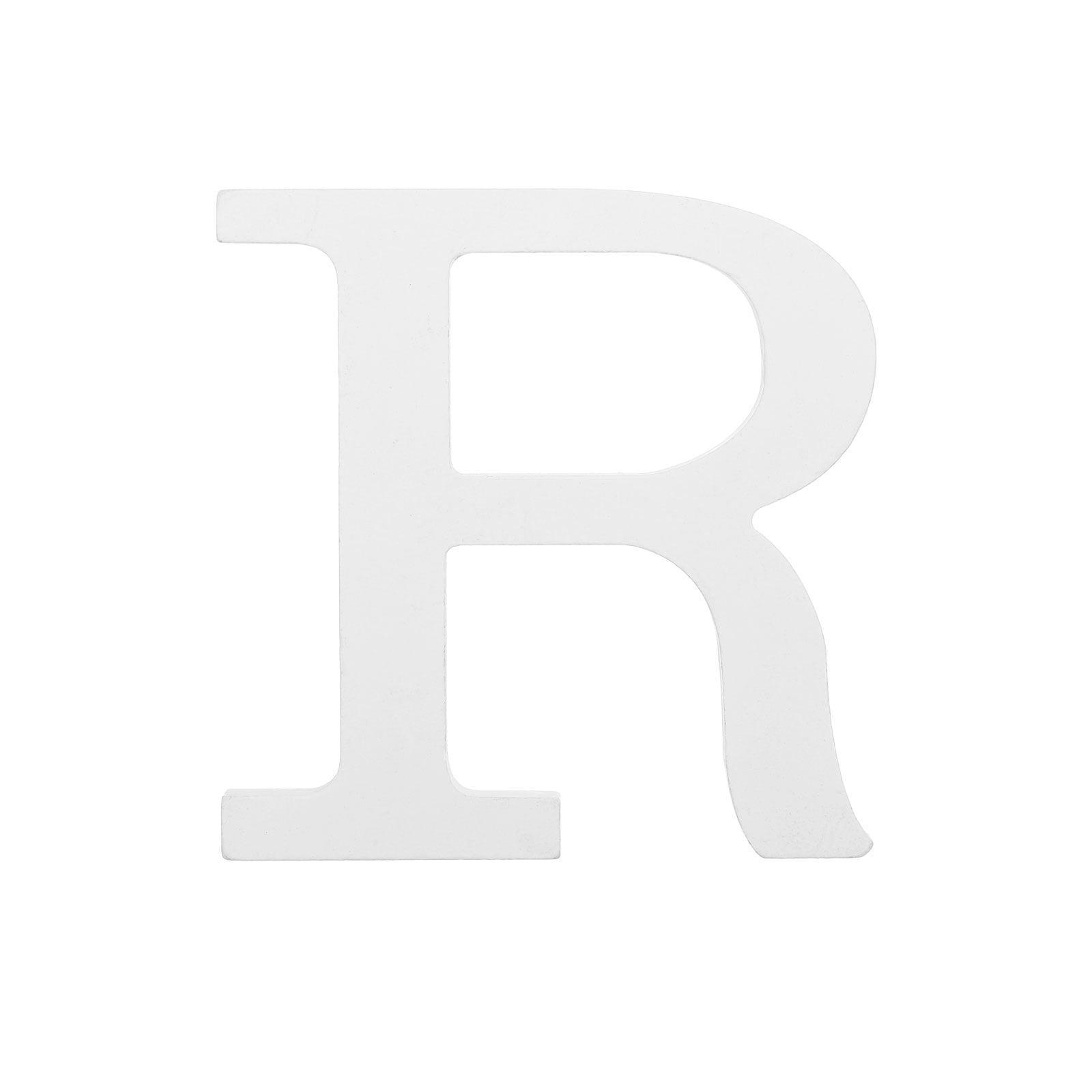 Wooden Letters R 4.3 Inch Wooden Alphabet Letters Decoration for DIY ...