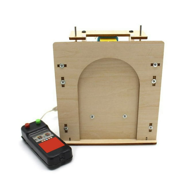 Wooden Lift Door SelfMade House Garage Model Electric Door Kit DIY