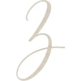 thumbnail image 1 of Wooden MDF Letter (Z) Unfinished Craft, 8'' Tall Paintable DIY, Script Rebeca Font, 1 of 5