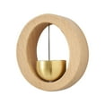 thumbnail image 1 of Wooden Magnetic Doorbell with Wind Chime | Natural Dopamine Entrance Alert Bell for Home & Shop | Eco-Friendly Sustainable Wood Door Decoration, 1 of 6