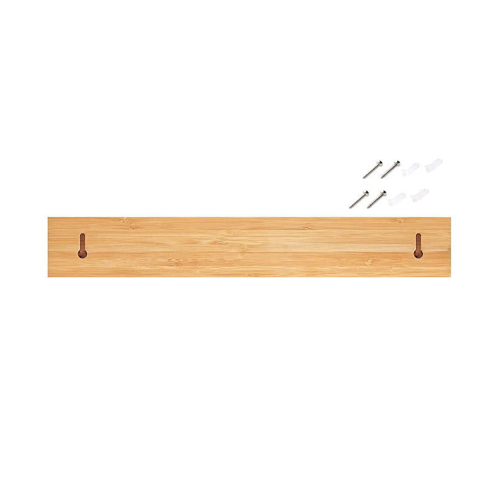 Wooden Knife Strip Multifunctional Easy Installation Holder for Wall Seamless
