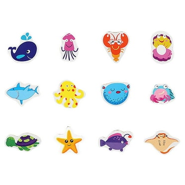 ﻿ Wooden Magnetic Refrigerator Sticker Kids Magnetic Educational Toys Fridge эμ W9O4