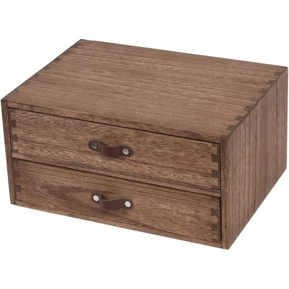 Wooden Makeup Organizer Drawers for Office Supplies Kitchen Storage Countertop Drawer Chest Dresser Cabinet Printer Stand Machine Shelf White