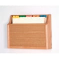 thumbnail image 1 of Wooden Mallet CH15-1LO Single - Square Bottom Letter Size File Holder in Light Oak, 1 of 2