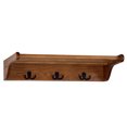 thumbnail image 1 of Wooden Mallet 24" Towel Rack/3 Double Prong Hooks, 1 of 2