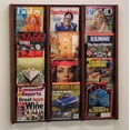 thumbnail image 1 of Wooden Mallet AC34-12BK 4 x 3 in. Stance 12 Pocket Wall Display - Black & Mahogany, 1 of 1