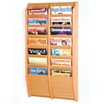 thumbnail image 1 of Wooden Mallet  Cascade 14 Pocket Magazine Rack in Light Oak, 1 of 1