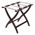 thumbnail image 1 of Wooden Mallet Designer Curve Leg Luggage Rack, 1 of 2
