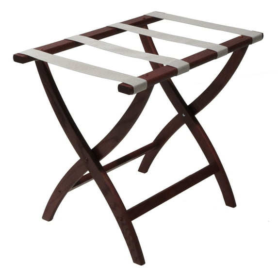 Wooden Mallet Designer Curve Leg Luggage Rack