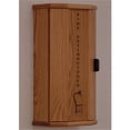 thumbnail image 1 of Wooden Mallet  Fire Extinguisher Cabinet in Light Oak with Engraved Door Panel - 5 lbs Capacity, 1 of 1