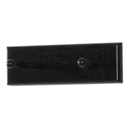 Wooden Mallet 4 Double Prong Hook Rail/Coat Rack - Walmart.com