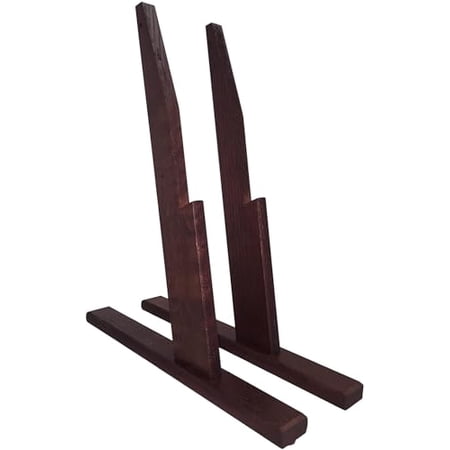Wooden Mallet LD-FSMH Slope Optional Floor Stand for 4H Slope Displays in Mahogany