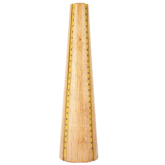 Wooden Mandrel With Scale Sizer Jewelry Tools Sizing Bangle Mandrel Wire Wrapping Tool
