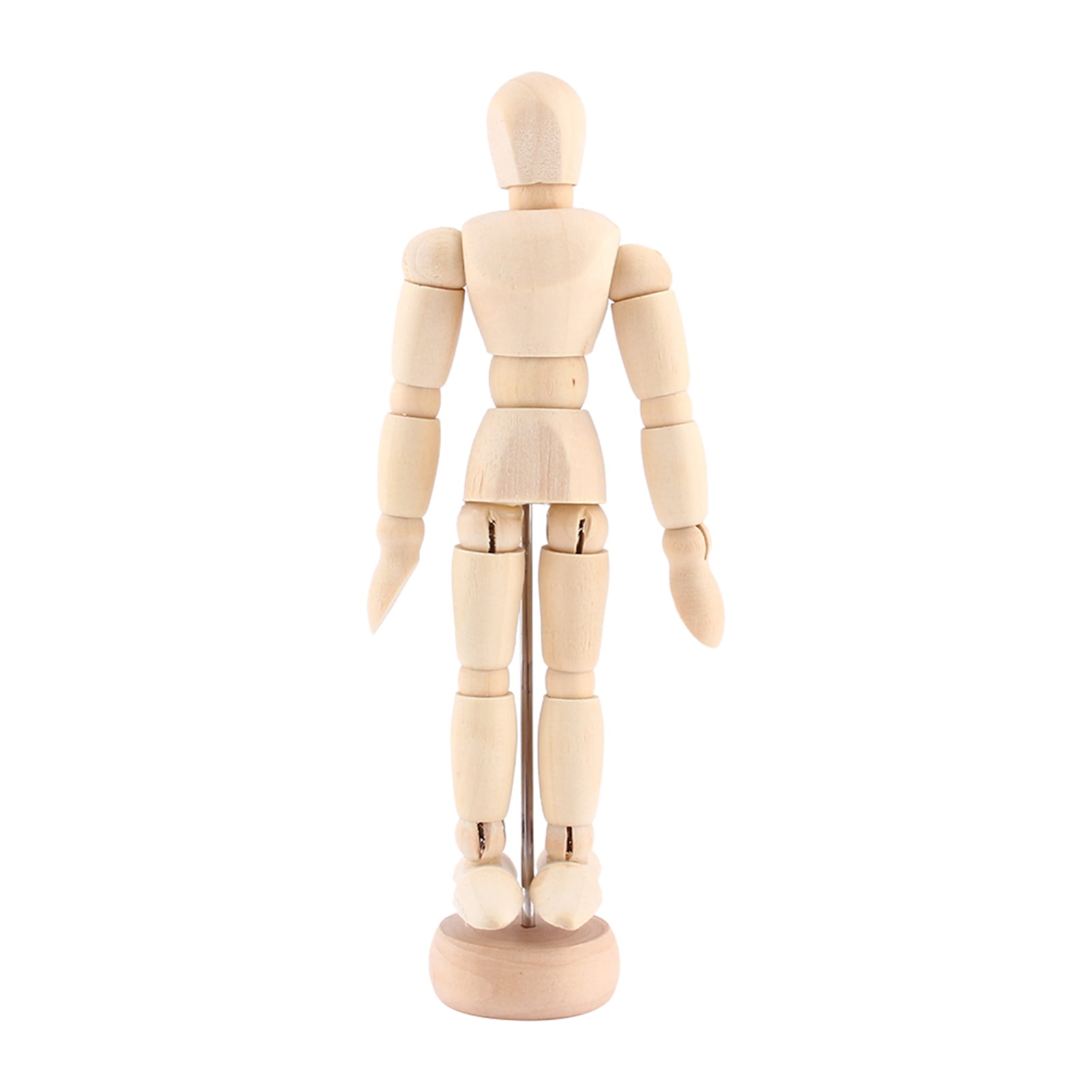 Wooden Manikin, Simple Shapes Fine Workmanship Easy To Use Beautiful