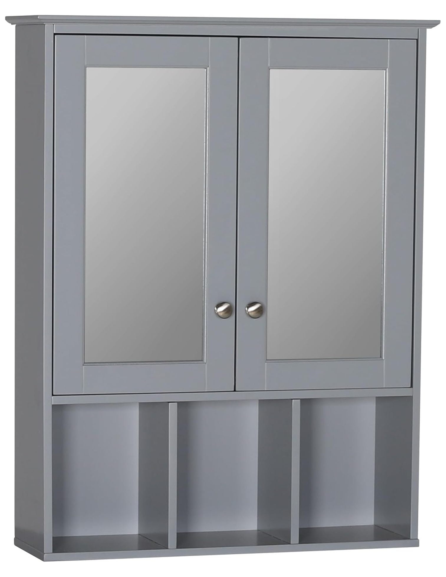 Wooden Medicine Bathroom Wall Mounted Storage Over The