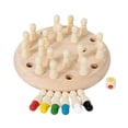 thumbnail image 1 of Wooden Memory Chess Game for Brain Power and Memory Training Color Matching Logic Puzzle for Senior Cognitive Care and Family Game Night Activity, 1 of 5