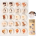 thumbnail image 1 of Wooden Memory Matching Tile Game for Toddlers Age 3+, Montessori Educational Flash Cards, Animal Dinosaur Number Traffic Theme Cognition Toy, Portable Christmas Stocking Stuffer Gift for Boys Girls, 1 of 7