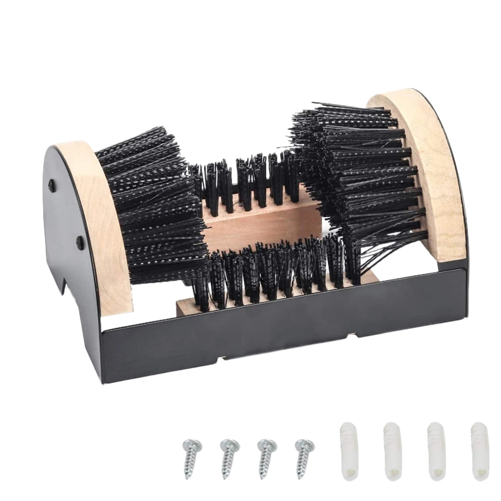 Wooden & Metal Shoe Cleaner for Outdoor Gardens The Shoe Cleaning