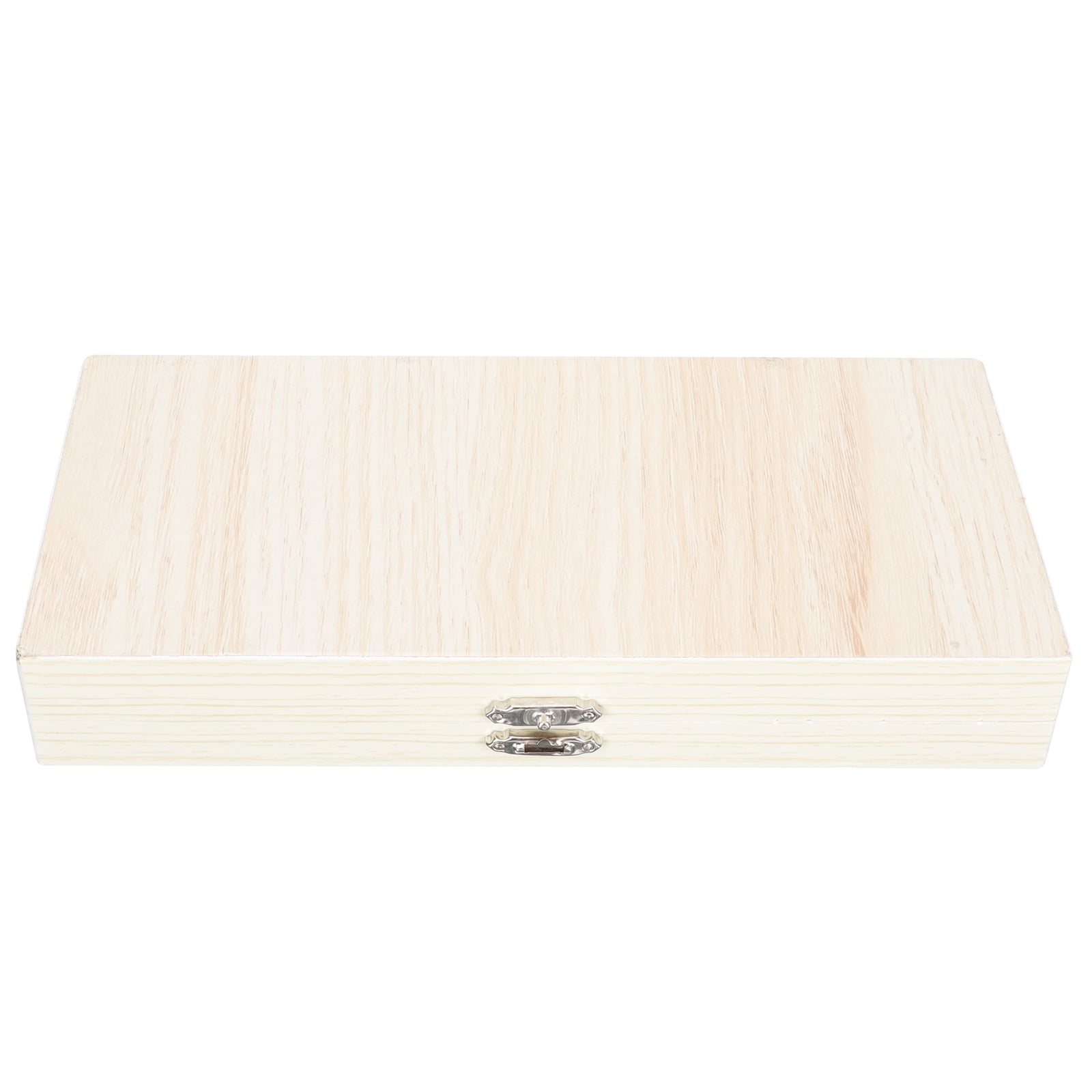 Wooden Microscope Slide Box Prepared Biology Slide Storage Case