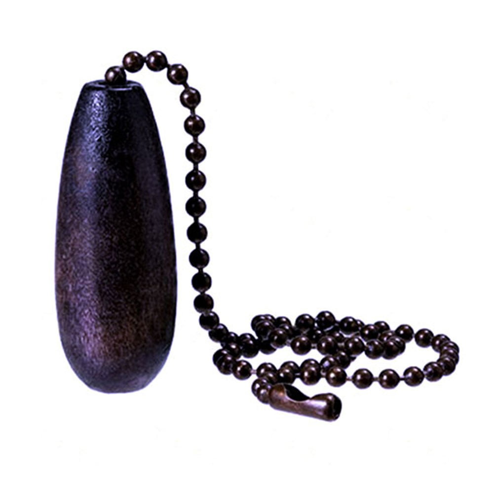 Wooden Mike Bathroom Toilet Pull Chain Cord Handle For Light Switch