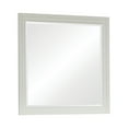 thumbnail image 1 of Wooden Mirror with Molded Trim Details, White, 1 of 5