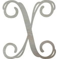 thumbnail image 1 of Wooden Monogram Letter 10'' Letter X, Unfinished DIY, 1 of 1
