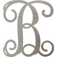thumbnail image 1 of Wooden Monogram Letter 12'' Letter B, Unfinished DIY, 1 of 1