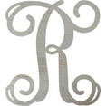 thumbnail image 1 of Wooden Monogram Letter 22'' Letter R, Unfinished Craft Paintable, 1 of 1