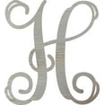 thumbnail image 1 of Wooden Monogram Letter 6'' Letter H, Unfinished DIY, 1 of 1