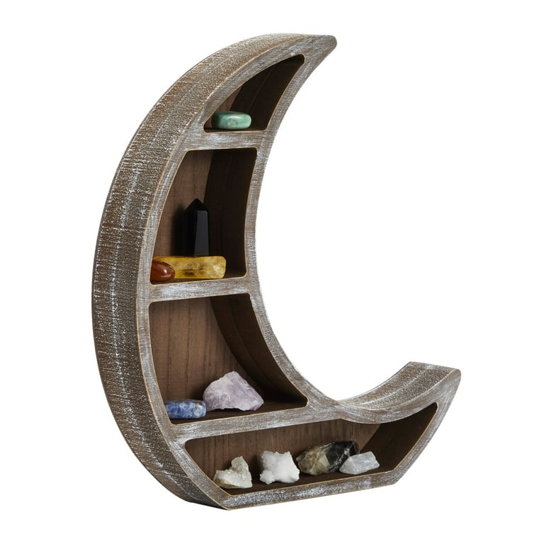 Crescent Moon Wood Shelf/Display Crescent Moon Wood Shelf/Display