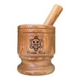 thumbnail image 1 of Wooden Mortar Puerto Rico Sol Taino, 1 of 3