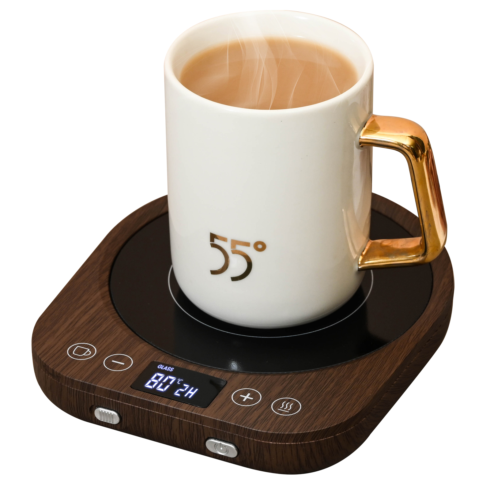 Retrok Electric Coffee Cup Warmer Portable USB Mug Warmer 55-65 ...