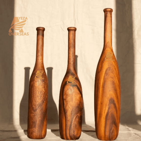 Wooden Mugdar Small and Big Size Clubs / Mugdar / Meel / Clubbell / Karala Kattai Pair / For Fitness / 2KG