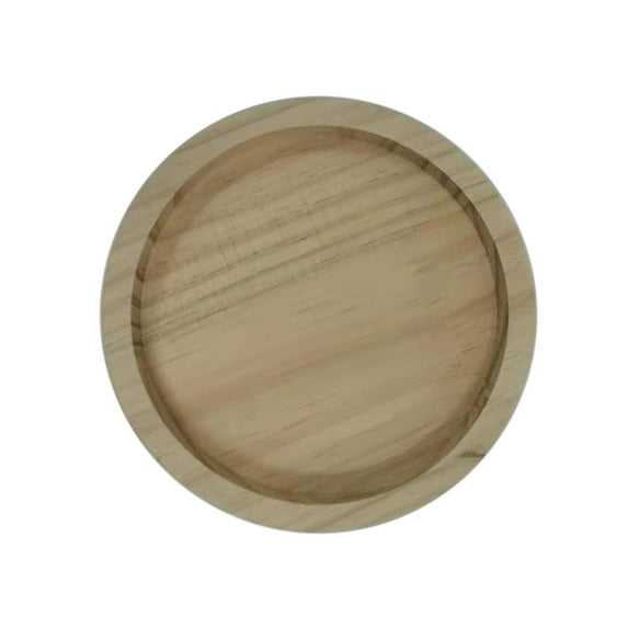 Wooden Nail Oil Storage Tray,Necklace Storage Display,Jewellery Trinket Holder,Essential Oil Holder Vanity Round