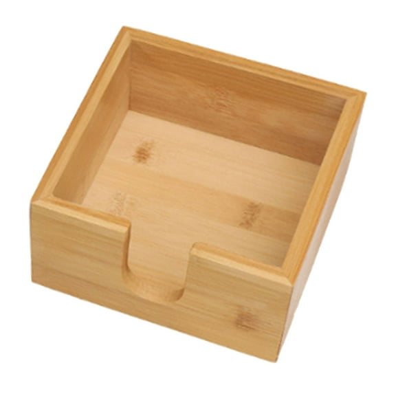 Wooden Napkin Holder: Tabletop Tissue Dispenser & Organizer