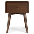 thumbnail image 1 of Wooden Nightstands, Avery Solid Wood Night Stand, Brown Nightstands With Drawers,Solid Wood Bedside Nightstands, Furniture Bedroom Furniture Nightstands Avery Solid Wood Night Stand, 1 of 4