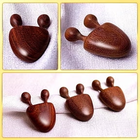 Wooden Nose Massager for Facial Relaxation Ergonomic Stress Relief Tool