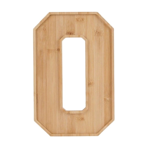 Wooden Number Charcuterie Board Box, Fillable Number 2 Serving Tray for Fruit Cheese Platter Vegetable Food Dish Plates, Anniversary Birthday Party Decoration